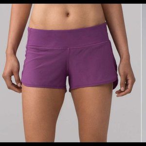 Lululemon Speed Up Short *2.5" - Size 8, Deep Purple